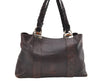 Authentic GUCCI Bamboo Guccissima Shoulder Tote Bag Leather 232947 Brown 9289D
