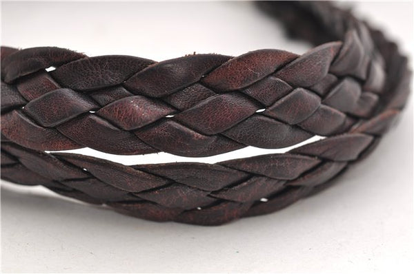 Authentic GUCCI Bamboo Guccissima Shoulder Tote Bag Leather 232947 Brown 9289D