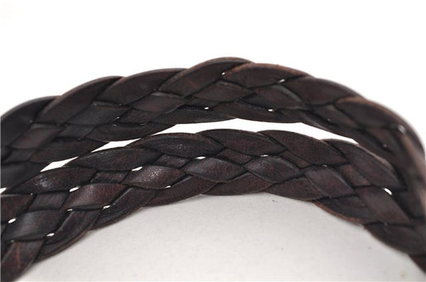 Authentic GUCCI Bamboo Guccissima Shoulder Tote Bag Leather 232947 Brown 9289D