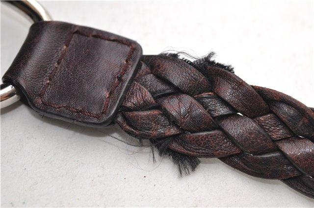 Authentic GUCCI Bamboo Guccissima Shoulder Tote Bag Leather 232947 Brown 9289D