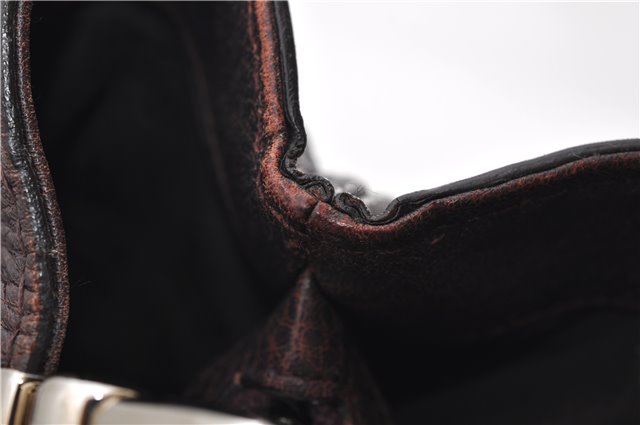 Authentic GUCCI Bamboo Guccissima Shoulder Tote Bag Leather 232947 Brown 9289D