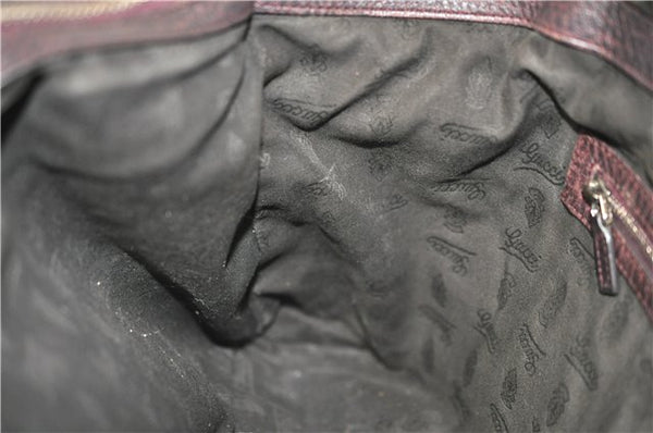 Authentic GUCCI Bamboo Guccissima Shoulder Tote Bag Leather 232947 Brown 9289D