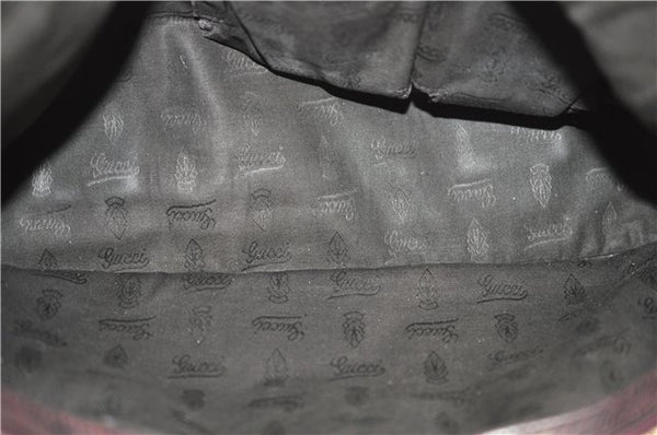 Authentic GUCCI Bamboo Guccissima Shoulder Tote Bag Leather 232947 Brown 9289D