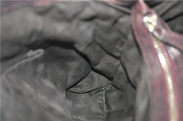 Authentic GUCCI Bamboo Guccissima Shoulder Tote Bag Leather 232947 Brown 9289D