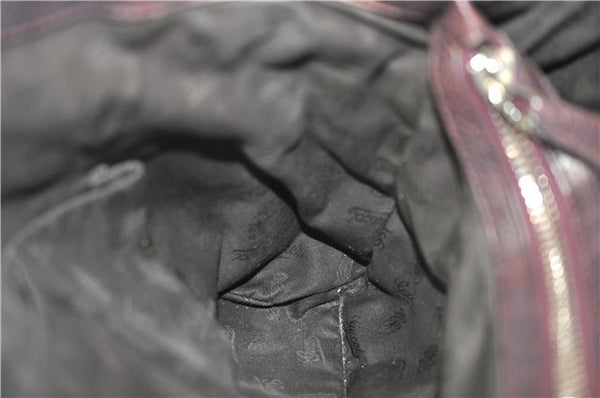 Authentic GUCCI Bamboo Guccissima Shoulder Tote Bag Leather 232947 Brown 9289D