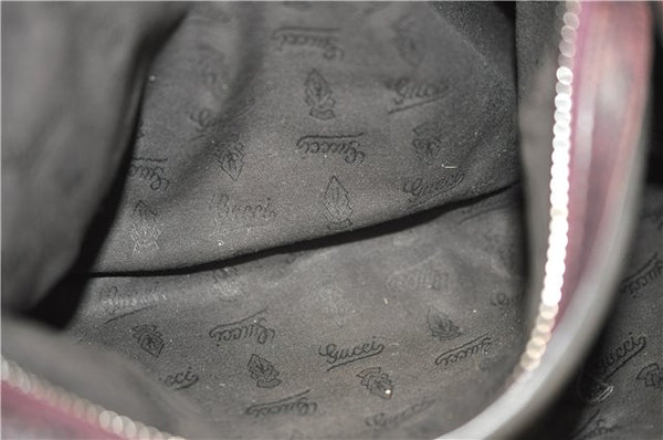 Authentic GUCCI Bamboo Guccissima Shoulder Tote Bag Leather 232947 Brown 9289D