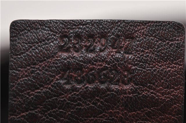 Authentic GUCCI Bamboo Guccissima Shoulder Tote Bag Leather 232947 Brown 9289D