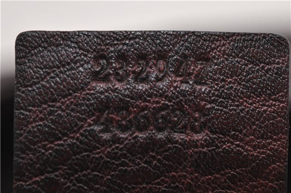 Authentic GUCCI Bamboo Guccissima Shoulder Tote Bag Leather 232947 Brown 9289D