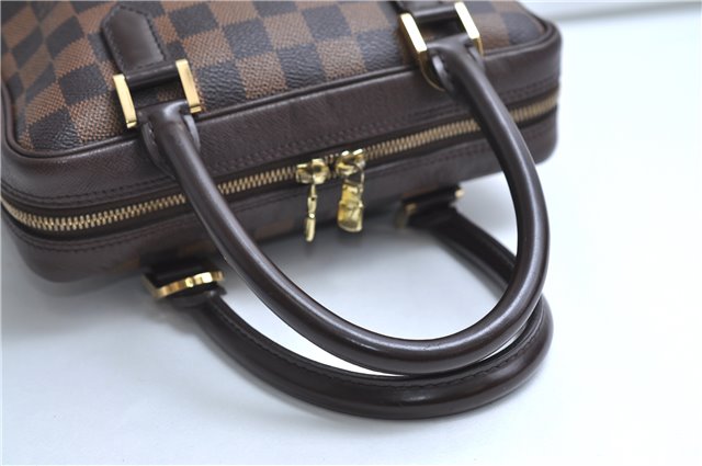 Authentic Louis Vuitton Damier Brera Hand Bag Purse N51150 LV 9289E