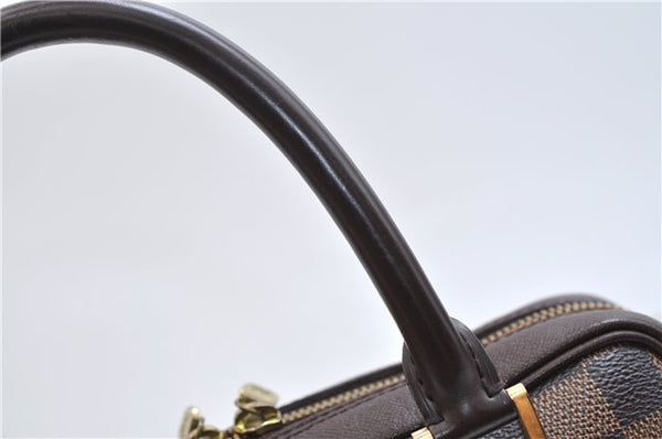 Authentic Louis Vuitton Damier Brera Hand Bag Purse N51150 LV 9289E