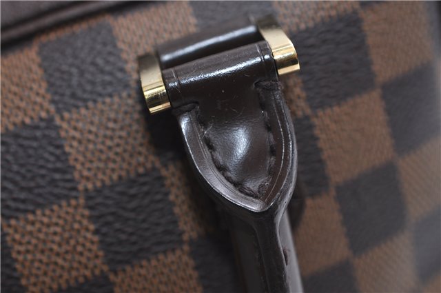 Authentic Louis Vuitton Damier Brera Hand Bag Purse N51150 LV 9289E