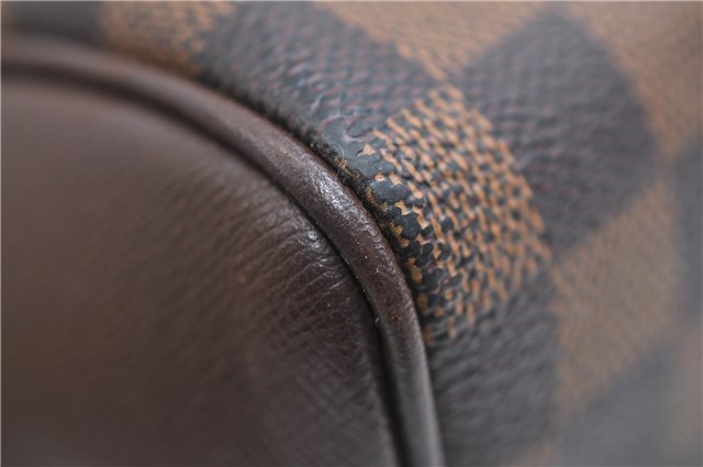 Authentic Louis Vuitton Damier Brera Hand Bag Purse N51150 LV 9289E