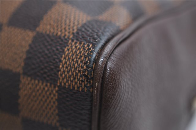 Authentic Louis Vuitton Damier Brera Hand Bag Purse N51150 LV 9289E