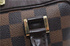 Authentic Louis Vuitton Damier Brera Hand Bag Purse N51150 LV 9289E