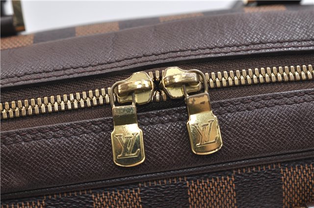 Authentic Louis Vuitton Damier Brera Hand Bag Purse N51150 LV 9289E