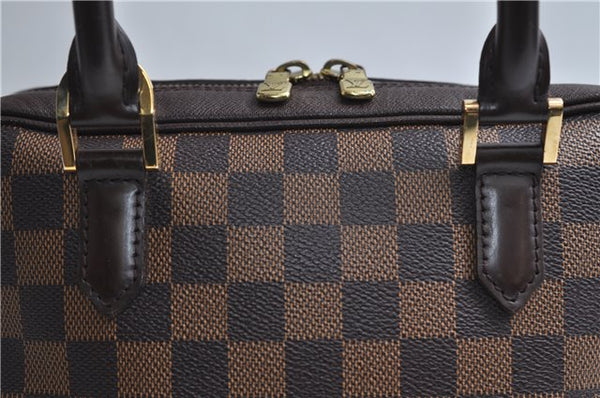 Authentic Louis Vuitton Damier Brera Hand Bag Purse N51150 LV 9289E