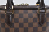 Authentic Louis Vuitton Damier Brera Hand Bag Purse N51150 LV 9289E