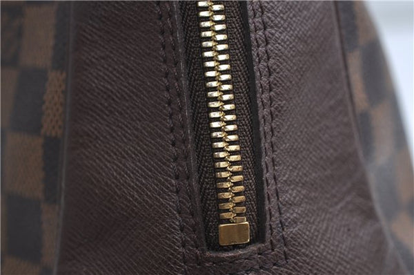 Authentic Louis Vuitton Damier Brera Hand Bag Purse N51150 LV 9289E