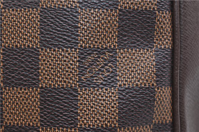 Authentic Louis Vuitton Damier Brera Hand Bag Purse N51150 LV 9289E