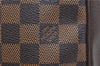 Authentic Louis Vuitton Damier Brera Hand Bag Purse N51150 LV 9289E