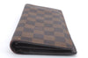 Authentic Louis Vuitton Damier Portefeuille Brazza Wallet N60017 LV 9290C