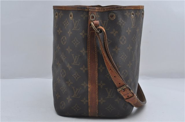 Authentic Louis Vuitton Monogram Petit Noe Shoulder Bag M42226 LV 9290D