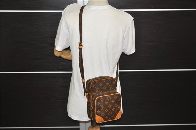 Authentic Louis Vuitton Monogram Amazone Shoulder Cross Body Bag M45236 LV 9290E