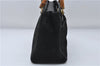 Authentic GUCCI Bamboo 2way Hand Shoulder Bag Purse Suede Leather Black 9291D