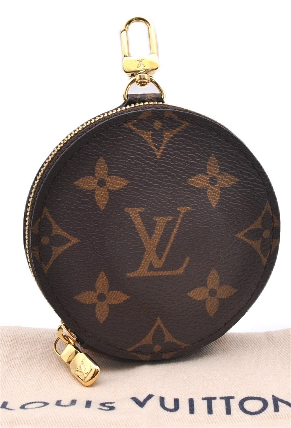 Authentic Louis Vuitton Monogram Pouch For Multi Pochette Accessoires LV 9292E