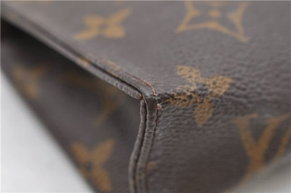 Auth Louis Vuitton Monogram Poche Toilette 15 Cosmetics Pouch M47546 LV 9295C