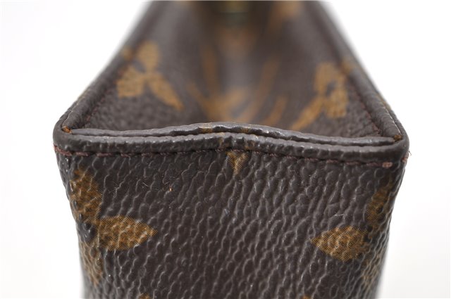 Auth Louis Vuitton Monogram Poche Toilette 15 Cosmetics Pouch M47546 LV 9295C