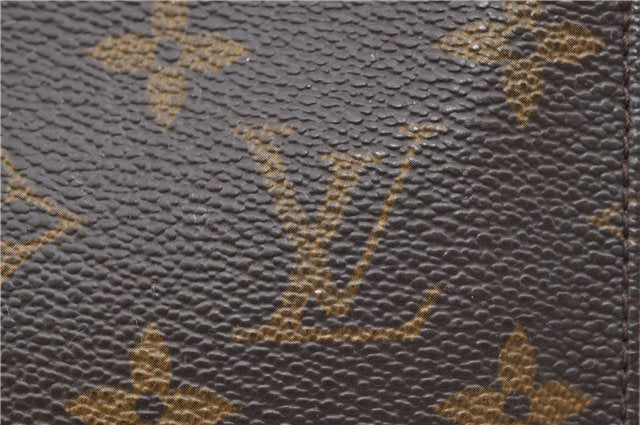 Auth Louis Vuitton Monogram Poche Toilette 15 Cosmetics Pouch M47546 LV 9295C