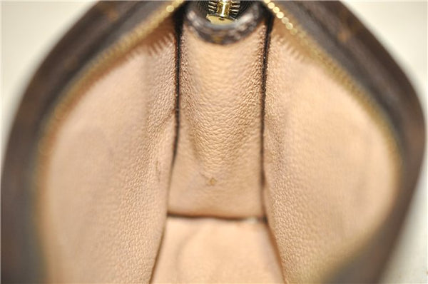 Auth Louis Vuitton Monogram Poche Toilette 15 Cosmetics Pouch M47546 LV 9295C