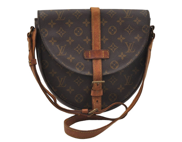 Auth Louis Vuitton Monogram Chantilly GM Shoulder Cross Body Bag M51232 LV 9295D