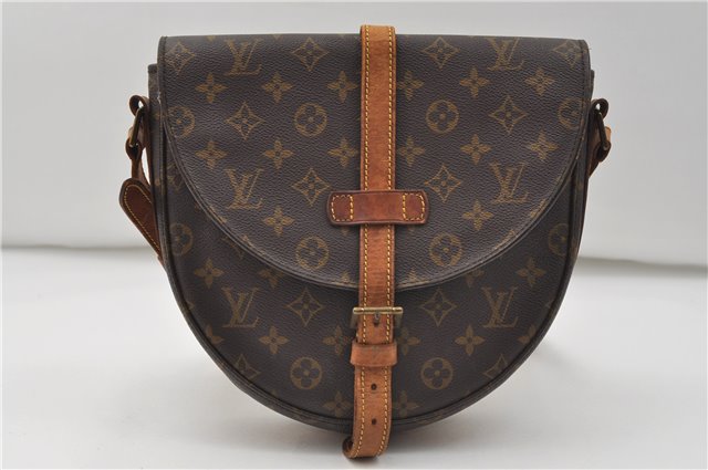 Auth Louis Vuitton Monogram Chantilly GM Shoulder Cross Body Bag M51232 LV 9295D