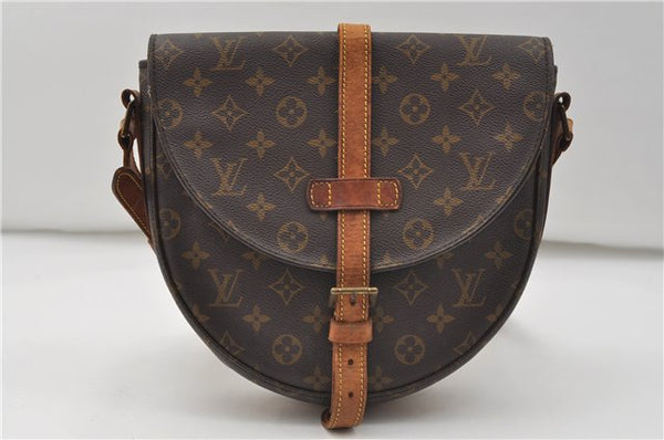Auth Louis Vuitton Monogram Chantilly GM Shoulder Cross Body Bag M51232 LV 9295D