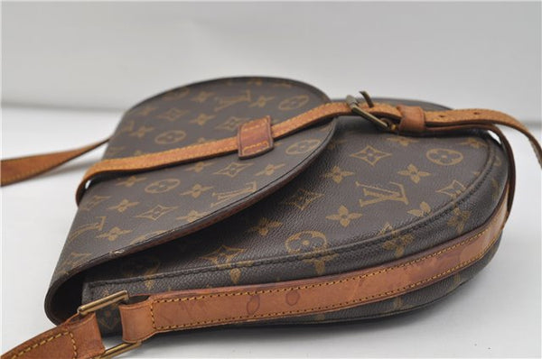 Auth Louis Vuitton Monogram Chantilly GM Shoulder Cross Body Bag M51232 LV 9295D