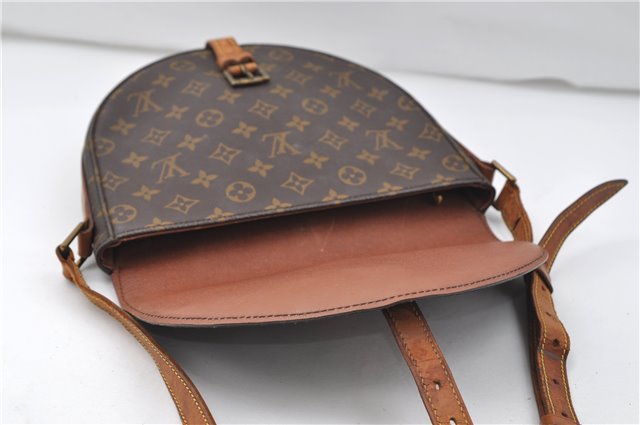 Auth Louis Vuitton Monogram Chantilly GM Shoulder Cross Body Bag M51232 LV 9295D
