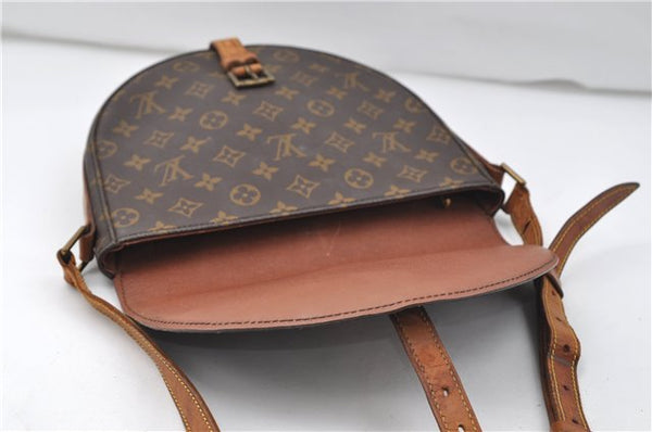 Auth Louis Vuitton Monogram Chantilly GM Shoulder Cross Body Bag M51232 LV 9295D