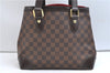 Authentic Louis Vuitton Damier Hampstead PM Shoulder Tote Bag N51205 LV 9295E