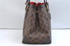 Authentic Louis Vuitton Damier Hampstead PM Shoulder Tote Bag N51205 LV 9295E