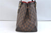 Authentic Louis Vuitton Damier Hampstead PM Shoulder Tote Bag N51205 LV 9295E