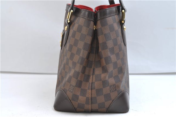 Authentic Louis Vuitton Damier Hampstead PM Shoulder Tote Bag N51205 LV 9295E