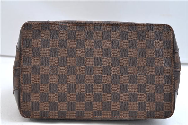 Authentic Louis Vuitton Damier Hampstead PM Shoulder Tote Bag N51205 LV 9295E