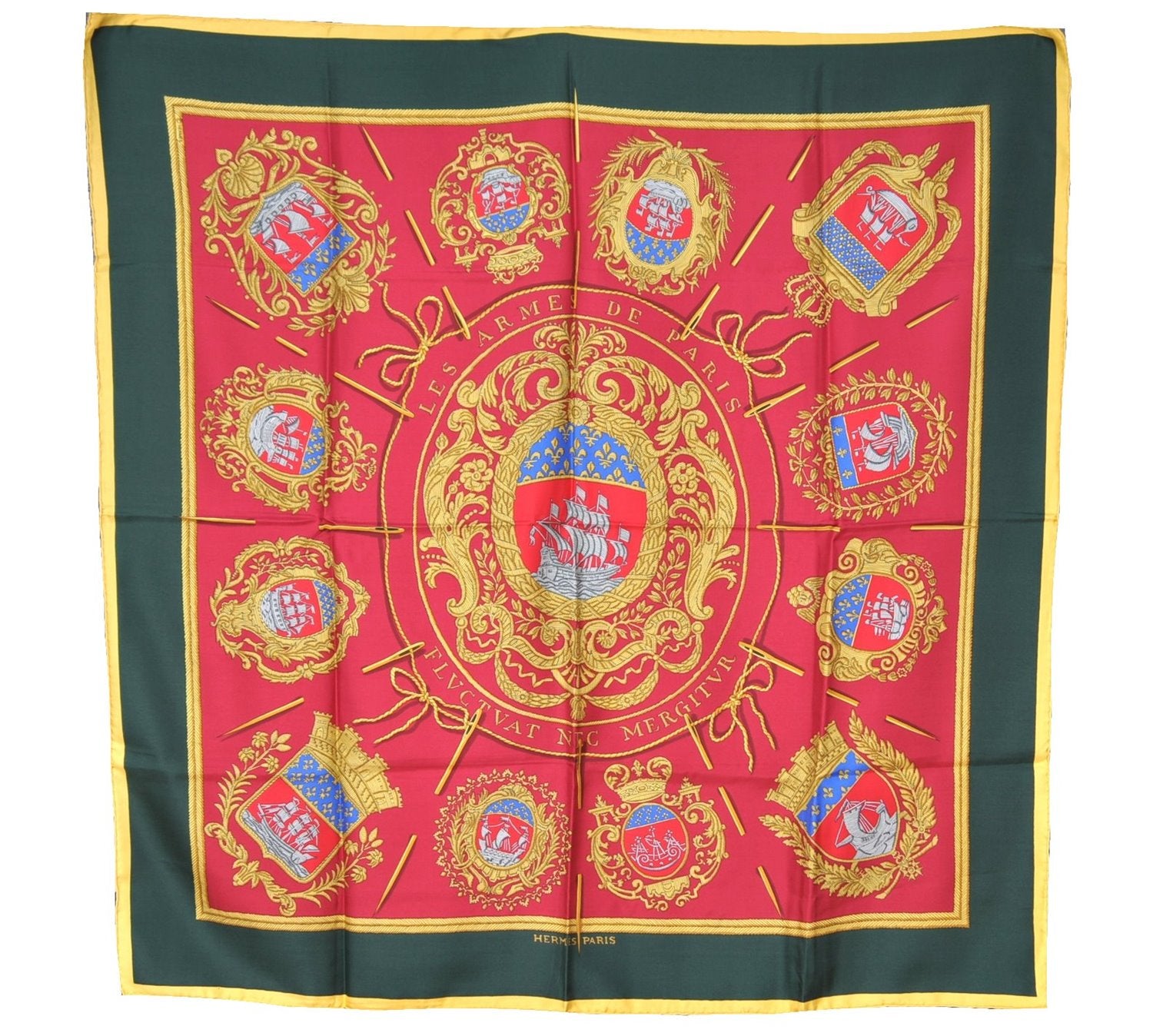 Authentic HERMES Carre 90 Scarf 