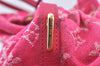 Auth Louis Vuitton Monogram Denim Noefull MM 2Way Hand Bag M40870 Pink 9295G