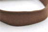 Authentic PRADA Canvas Leather Shoulder Cross Body Bag Purse Brown 9296D