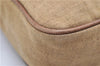 Authentic PRADA Canvas Leather Shoulder Cross Body Bag Purse Brown 9296D
