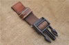 Authentic PRADA Canvas Leather Shoulder Cross Body Bag Purse Brown 9296D