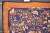 Authentic HERMES Carre 90 Scarf "PIERRES d'ORIENT et d'OCCIDENT" Silk Blue 9296F